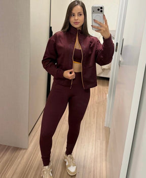 CONJUNTO CALÇA LEGGING + BLUSA
