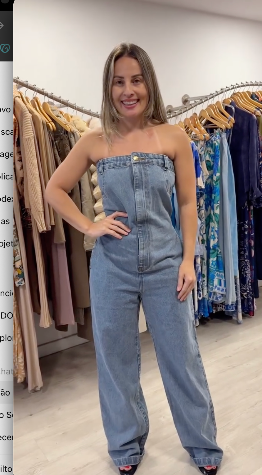 Macacão Jeans