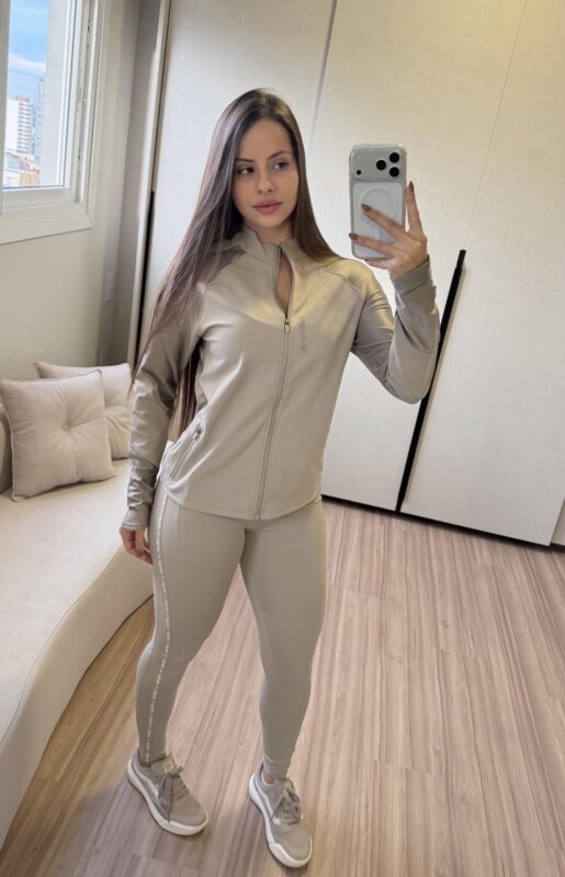 CONJUNTO CALÇA LEGGING + BLUSA